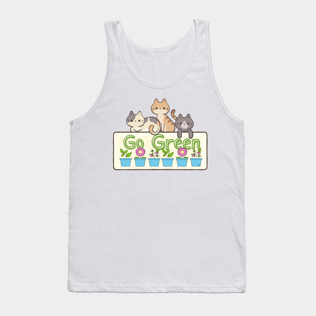 LEARN ABOUT RECYCLING CUTE KITTIES Tank Top by Rightshirt